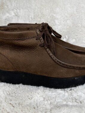 Clarks Originals Wallabees Women's Size 10 US Brown Classic Boots Mocassins
